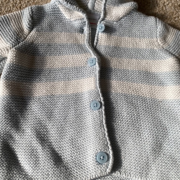 hanna anderson cotton cardigan sweater - Picture 4 of 5